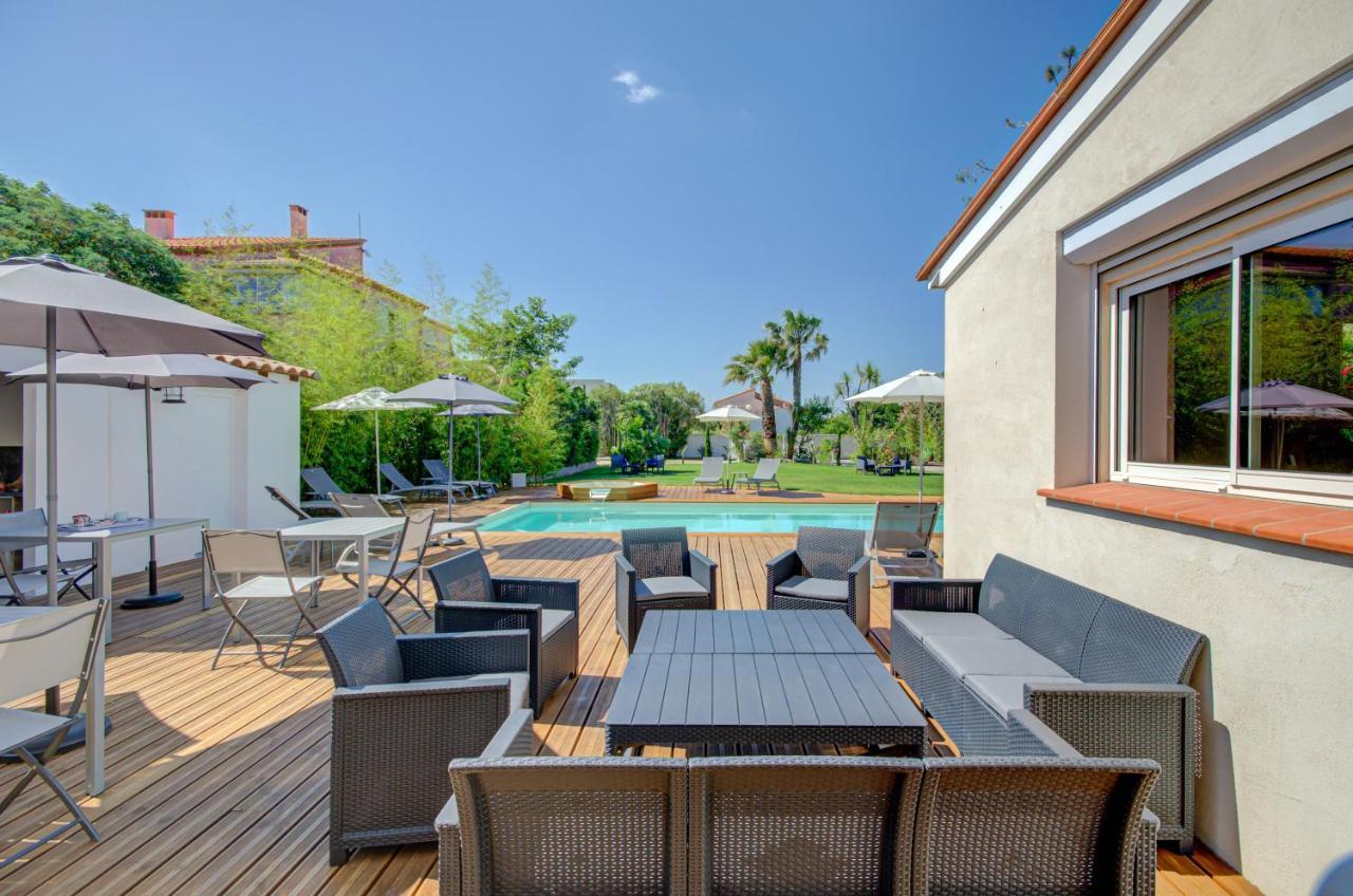 Domaine Le Courti - Adult Only Hotel Le Barcares Bagian luar foto